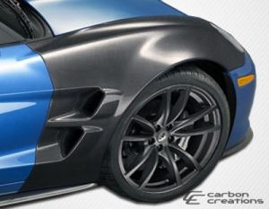 Крылья передние карбоновые Carbon Creations ZR Edition для Chevrolet Corvette C6 2005-2013 